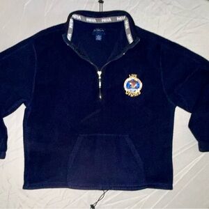 VINTAGE NRA Life Member Technical Fleece 1/4 Zip XL